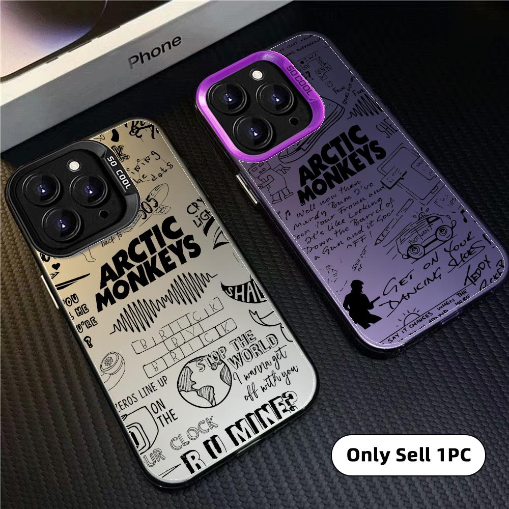 Phone Cases For Iphone 16 - A-Arctic Monkeys Band Phone Case Colorful
