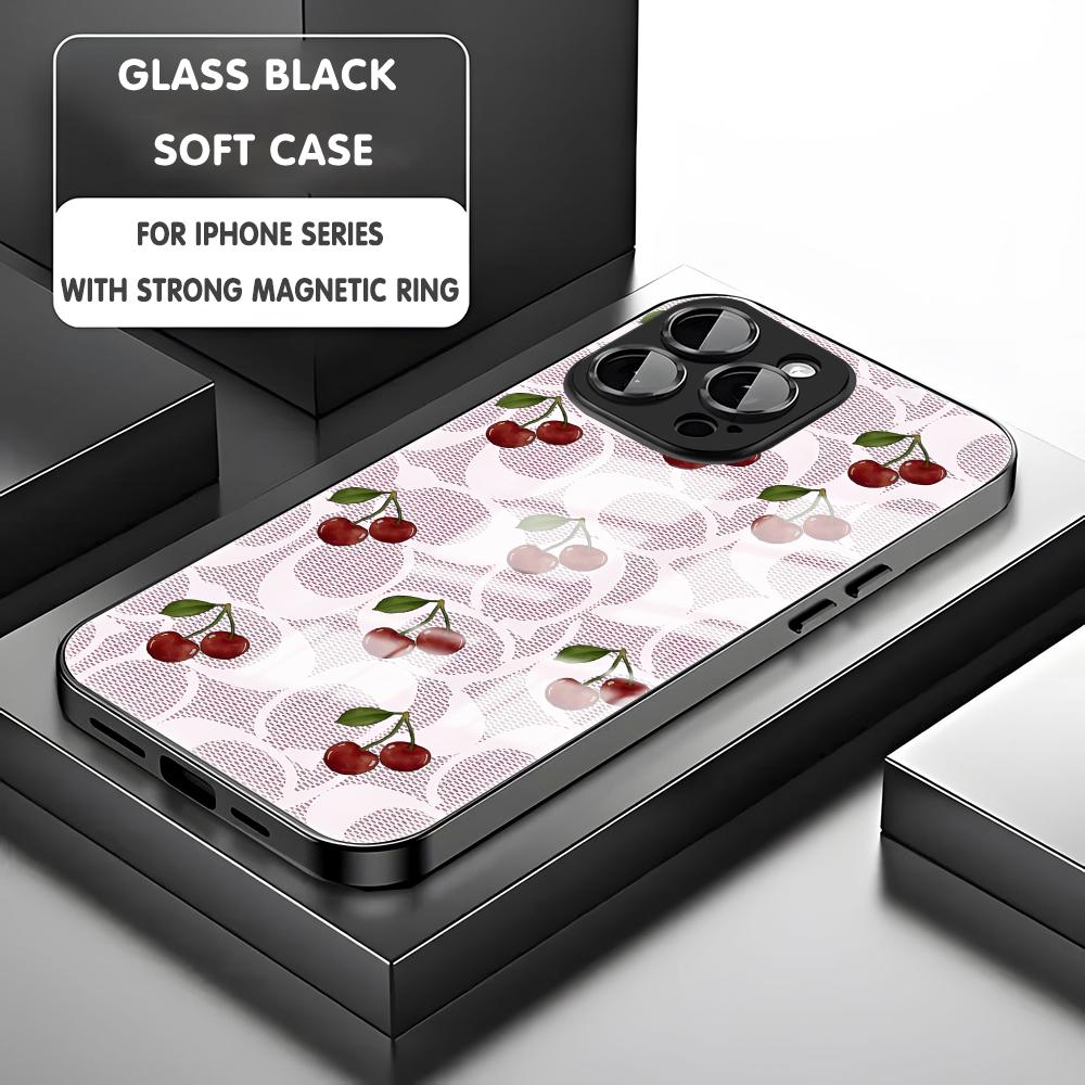 Cherry Luxury Pattern Phone Ca - Phone Cases Xr Iphone ulasan dan harga
