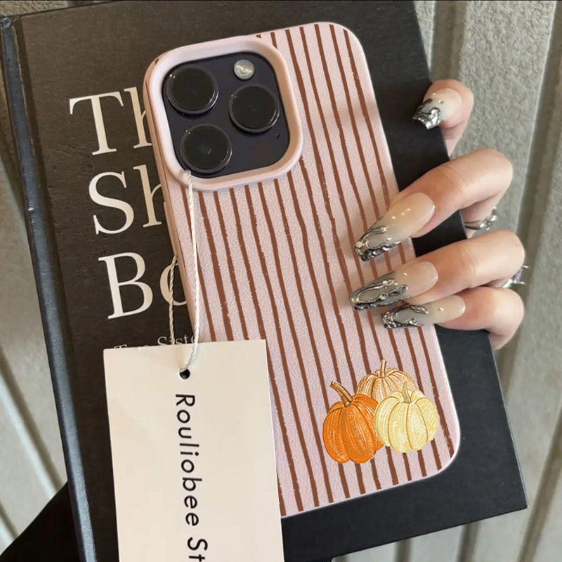 Brown Stripes Little Pumpkin P - Phone Cases Xr Iphone ulasan dan harga