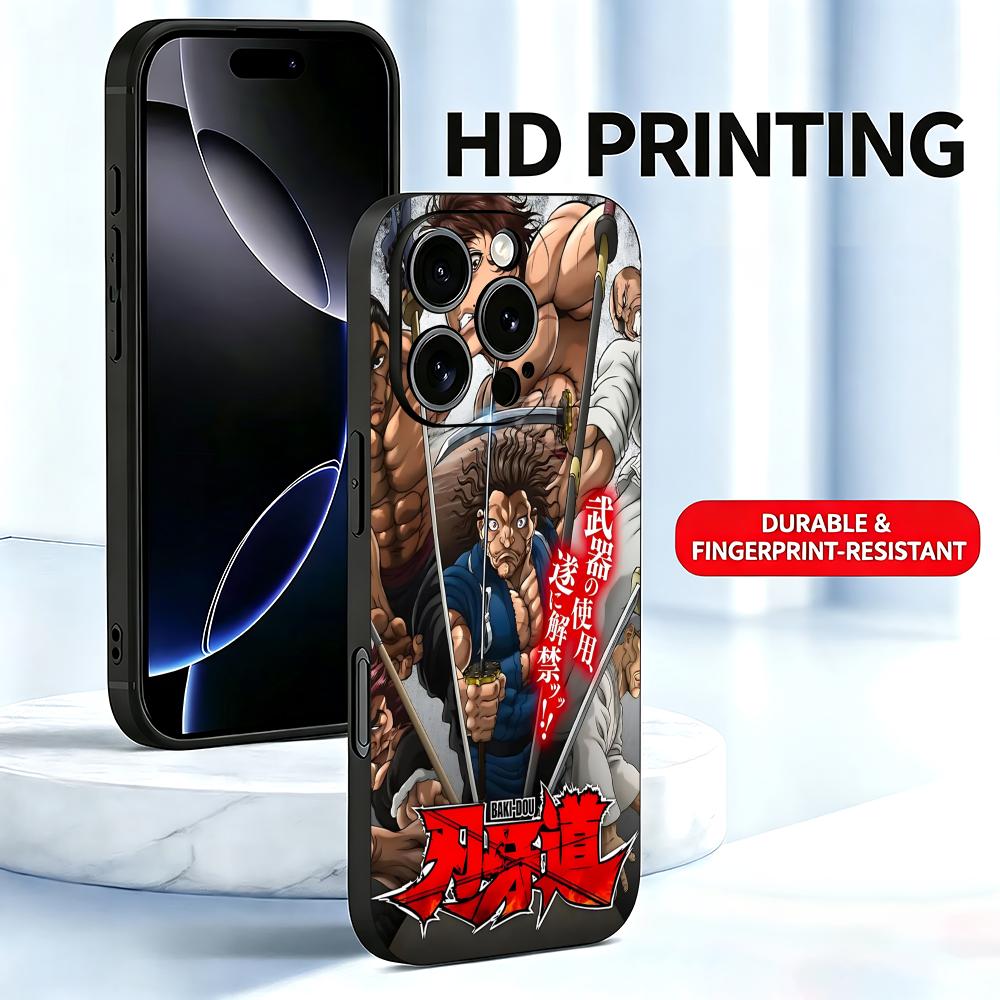 Hot Anime Baki-Dou  Phone Case - Phone Cases Xr Iphone ulasan dan harga