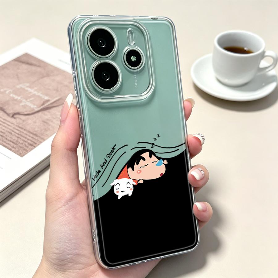 Cartoon Shin-ChanS Soft Phone  - Phone Cases Xiaomi 15 ulasan dan harga