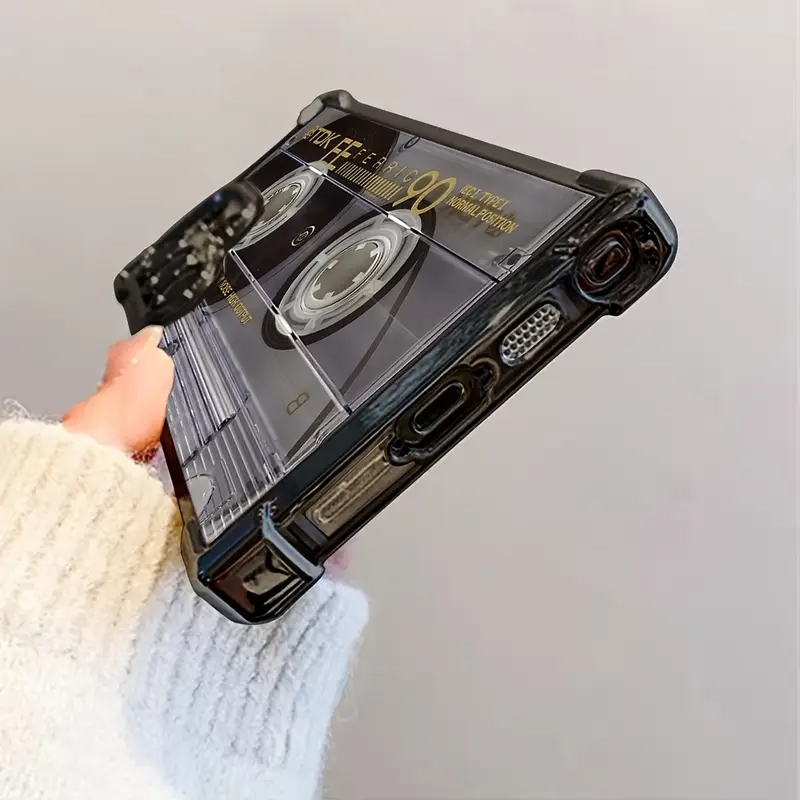 Retro Cassette Pattern Plating - Phone Cases Galaxy A16 5G ulasan dan harga