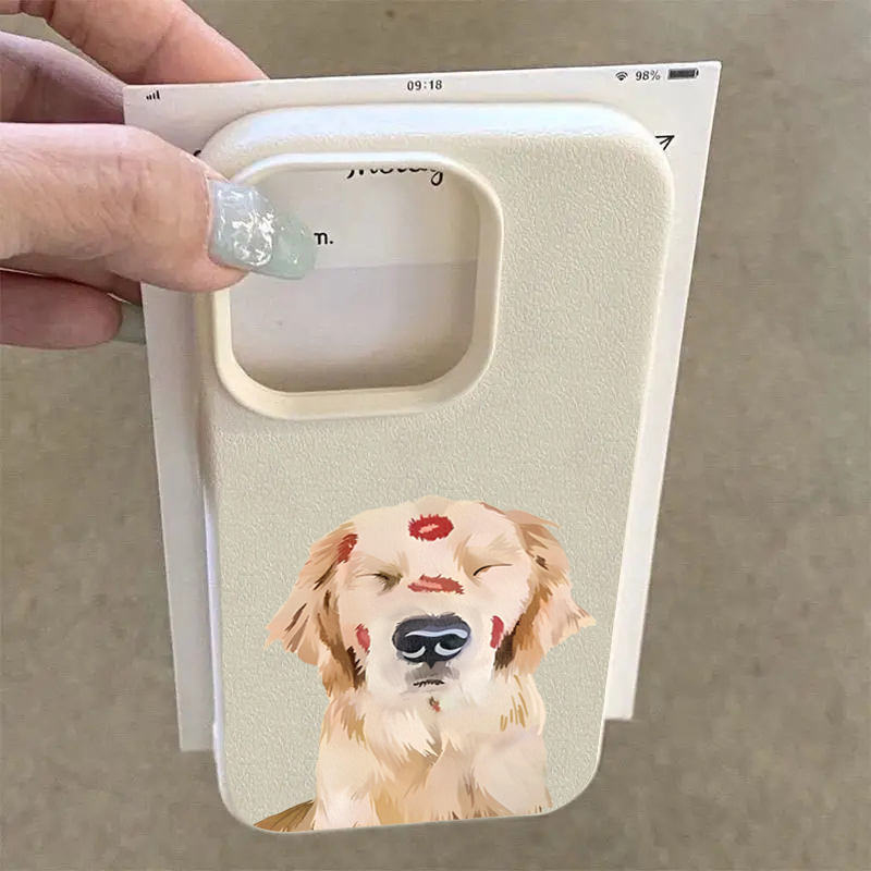 Cute Golden Retriever Red Lip  - Phone Cases Galaxy A16 5G ulasan dan harga