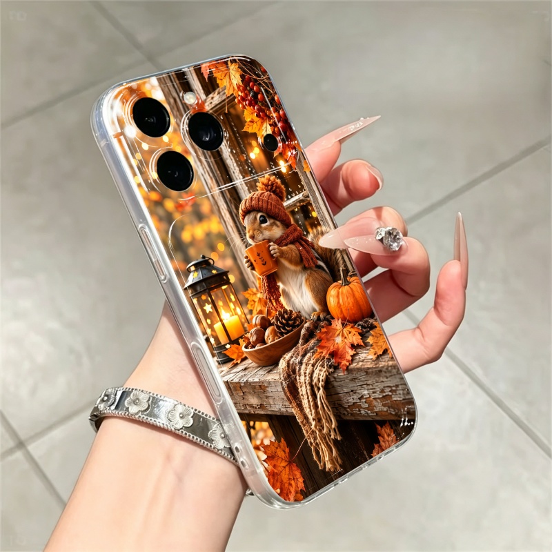 Cartoon Animal Squirrel Silico - Phone Cases For Iphone 16 ulasan dan harga