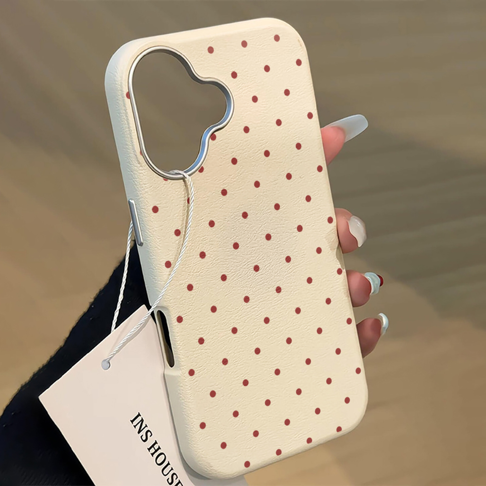 Ins Lovely Polka Dots Phone Ca - Phone Cases Xiaomi 15 ulasan dan harga